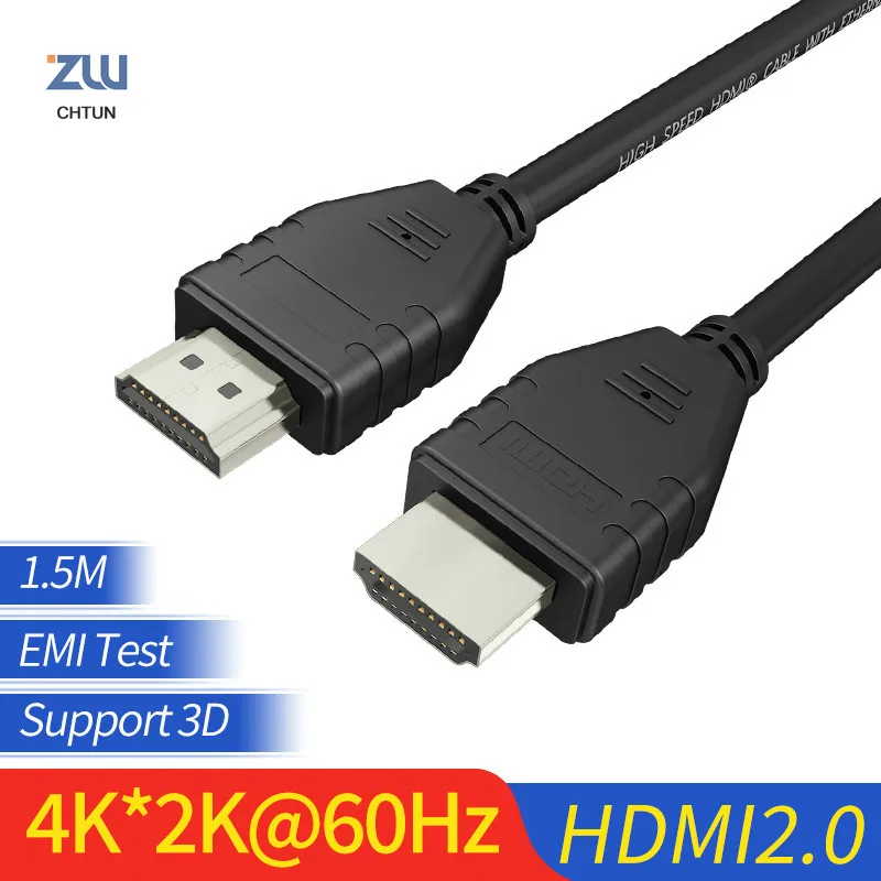 Кабель HDMI 1 5 2 0 м 4K 60 Гц|Кабели HDMI| |