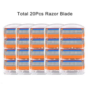 

Shaver 5-layer stainless steel razor blade for men's straight razor 5-layer blade men's razor blade razor blade replacement