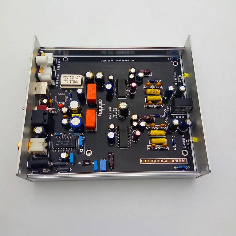 decodificação otg dupla paralela tda1305t computador placa de som febre externa