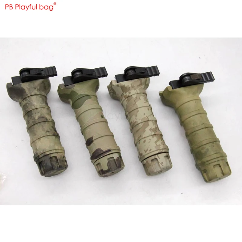 Веселая игра cs игрушка DIY водяной пулевой пистолет M4 MK18 камуфляжная рукоятка длинная быстрая разборка Вертикальная передняя ручка фитинги LI29