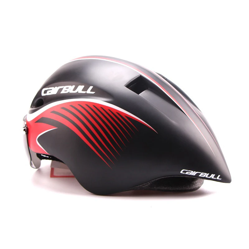 Велосипедный шлем TT Time Trial Aero дорожный гоночный велосипедный шлем Мужской в форме скоростной аэродинамический Триатлон MTB велосипедный шлем 3 объектива/комплект