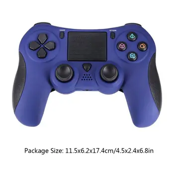 

Wireless Bluetooth Gamepad Dual Vibration Game Handle Controller for PlayStation 4 Touch Panel Joypad for Gaming Lovers Supplies