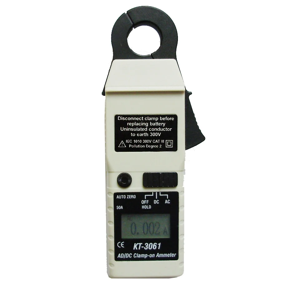 Tools Measurement & Analysis Instruments KT3061AC/DC Clampon Ammeter