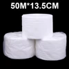 1Roll 50mX13.5cm Tattoo Wipe Tissue Disposable Facial Towel Kneading Cotton Roll Paper Beauty Tissue Disposable Bed Sheet