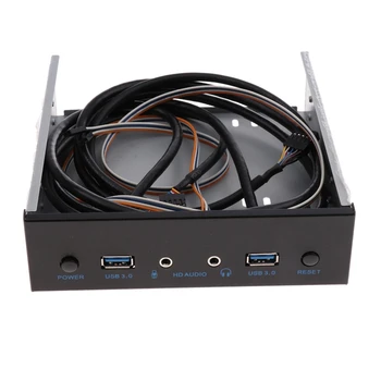 

Usb 3.0 2 Port Optical Drive Front Panel Expansion Adapter Usb 3.0 Hub +Hd o+Power Switch Button