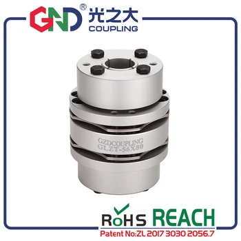 

Aluminum coupling GLZT 8 screws high rigidity double diaphragm expansion locking assemblies clutch series