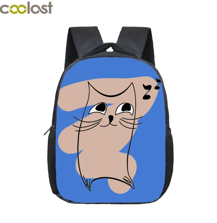 Kindergarten Bag Toddler Backpack School-Bags Bookbag Cartoon-Line Girls Baby Kids Boys