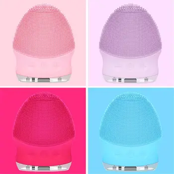 

4color Ultrasonic Cleaning Massage Brush Facial Electric Vibration Cleansing Brush Skin Blackhead Removal Pore Cleaner Hotsell