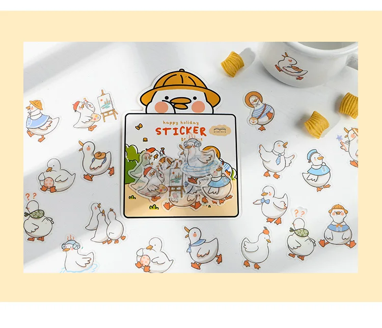 Bolsas Lote Bonito Personagem Série Papelaria Adesivo Criativo Decoração Faça Você Mesmo Papel Washi Adesivos 8 - 16 High Quality Material escolar e de escritório