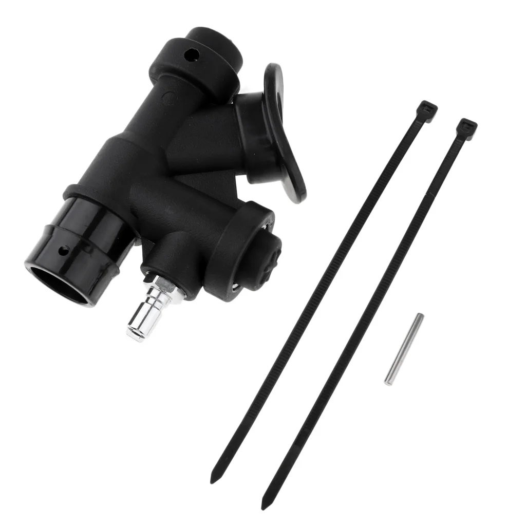 Scuba Choice Scuba Diving BCD Valve Power Inflator with Bolts and Cable Ties Safety