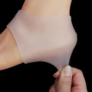 

1 Pair Silicone Moisturizing Gel Heel Socks Cracked Foot Protective Skin Care