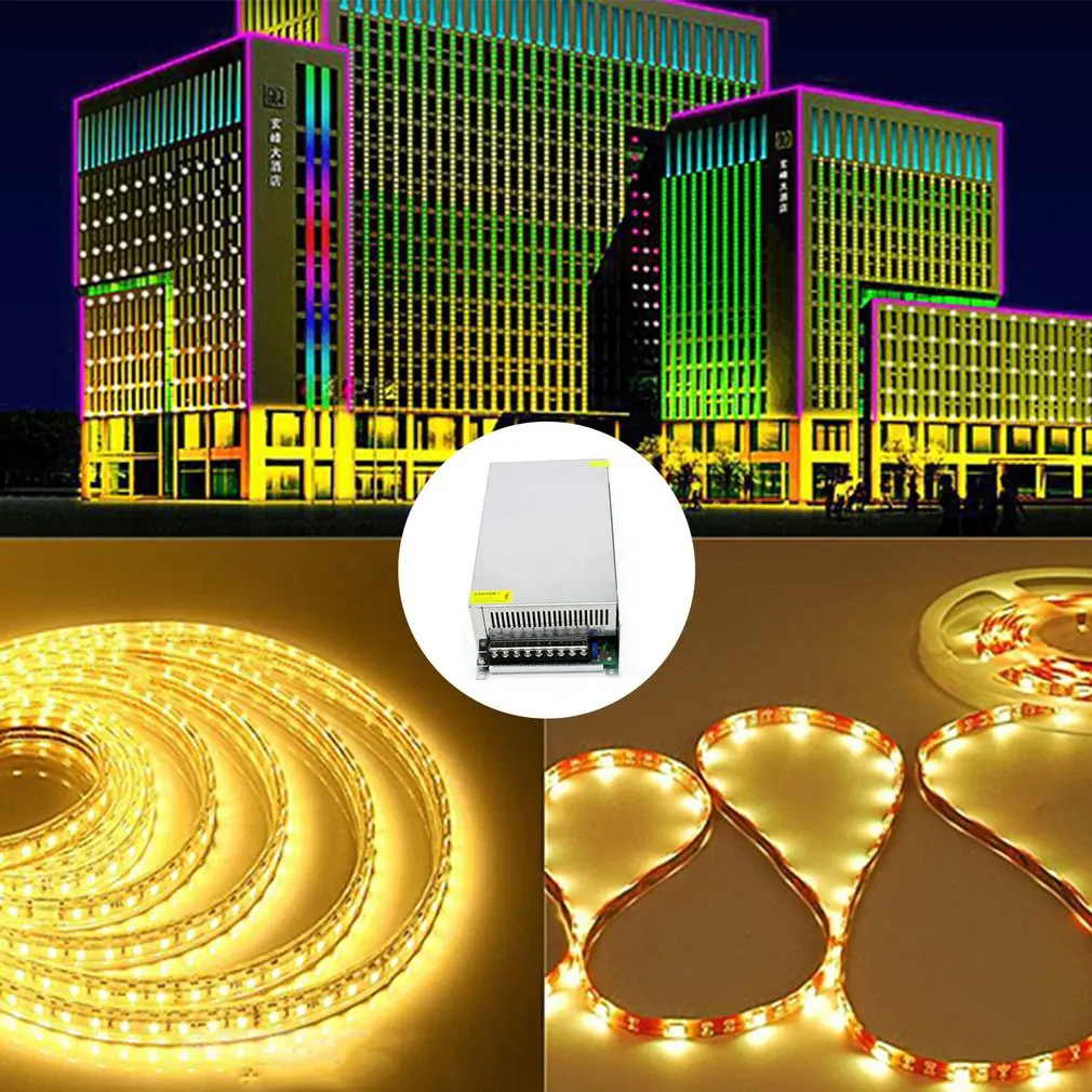 Ac в Dc 48V высокомощный импульсный источник питания 600W с алюминиевым корпусом