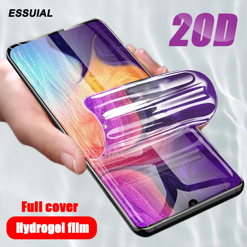

20D Hydrogel Film For Samsung Galaxy Note 10 S8 S9 S10 Plus Note 8 9 Screen Protector For Samsung S8 S9 S7 Edge Film Not Glass