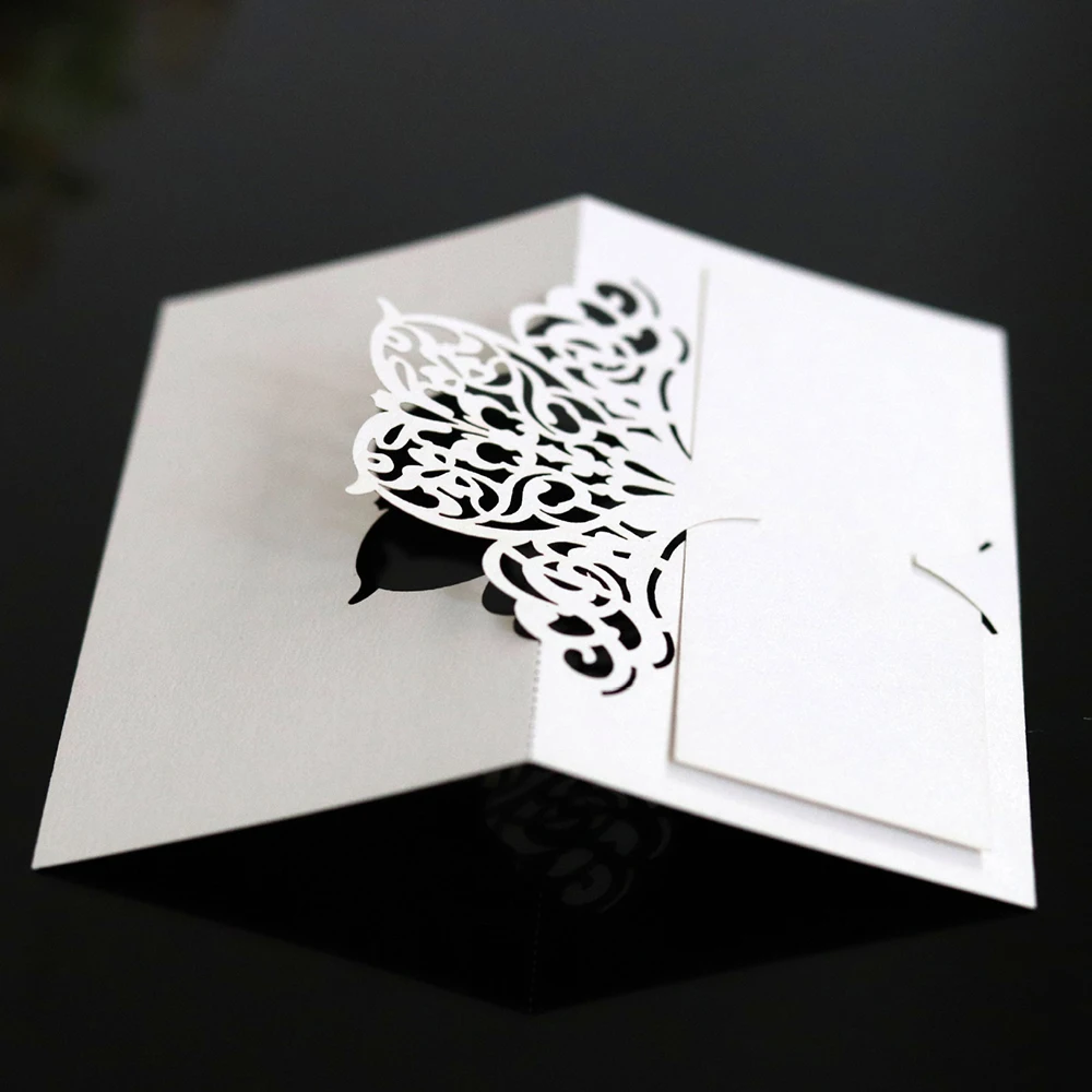 50Pcs Laser Cut Place Card Wedding Name Cards Guest Wedding Party Table Decoration Name Place Card For Wedding Decoration