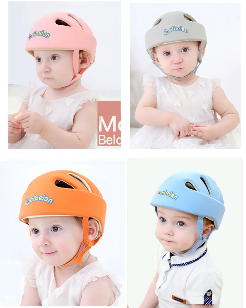 Baby Protective Helmet Boy Girls Anti-collision Safety Helmet Infant Toddler security & Protection Soft Hat for Walking Kids cap baby hat kids caps