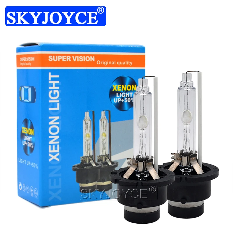 spyder headlights SKYJOYCE 2PCS/LOT Original 35W 55W Car Headlight D2S Xenon D2R D4R HID LAMP Bulb 4300K 5000K 6000K 8000K D4S D2 HID XNEON LIGHT fog light for car