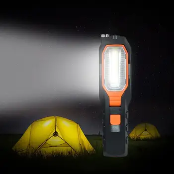 

Portable 1W Magnetic Work Light LED COB Work Light Repair Flashlight Inspection Work Lamp Working By 3 AA Batteries