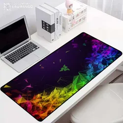 Razer computador mousepad gamer tapete gamer acessórios do gamer tapete antiderrapante tapete para computador portátil tapetes mausepad teclado anime