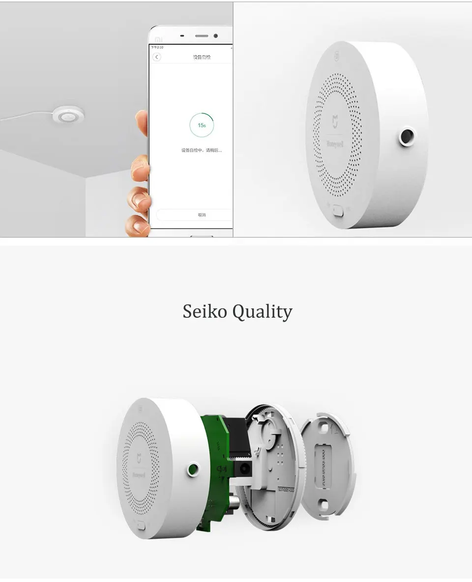 Detector de Alarme Segurança para Xiao Original Honeywell Natural Aqara Zigbee Ch4 Controle Remoto Monitor Sistema Casa mi Jia Gás 7 Cheap Sensor e detector