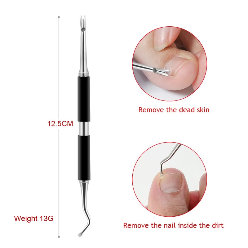 High-Quality-Stainless-Steel-Nail-Cuticle-Pusher-Nail-Fork-Dead-Skin-Callus-Cuticle-Remover-Manicure-Pedicure (2)副本