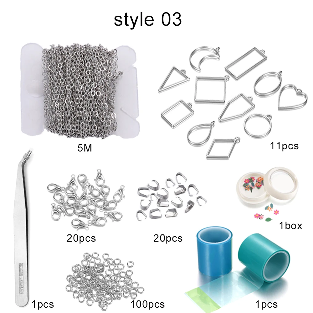 Resin Jewelry Making Starter Kit | Resin Jewelry Making Beginner Set
