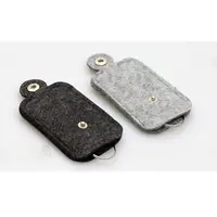 1Pc Fashion Car Key Bag Wallet Purse Woolen Felt Keychain Holder Pocket Keys Organizer Pouch Case Bag for Men Housekeeper 2022 2