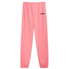 Женские пижамные штаны из хлопка, пижамные брюки, однотонная Пижама, штаны, женская одежда для отдыха, Pijama Mujer