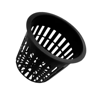 

10pcs Practical Soft Small Plastic Planting Baskets Hydroponic Equipment for Home