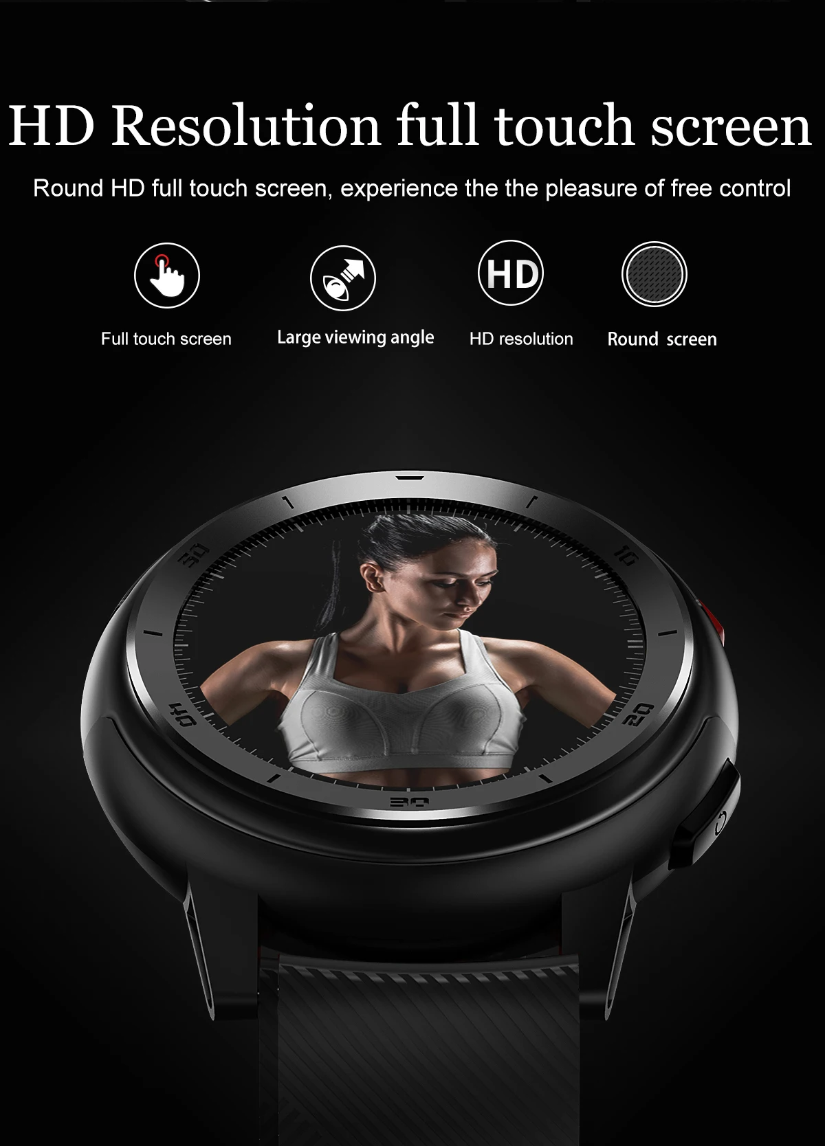 DT68 smartwatch IP68 Waterproof Bracelet 20 Dial Watch Faces Fitness Tracker Message Push bluetooth Men women Smart watch