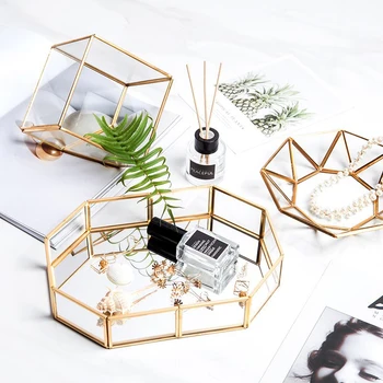 

Glass Storage Tray Jewelry Plate Dinner Plate Creative Heart Shape Ceramic Loving Heart Desktop Finishing Home Decor