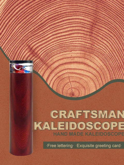 MORLENS Sandalwood kaleidoscope multi prism cultural creativity birthday gift for girl, boy, friend, lover souvenir 1