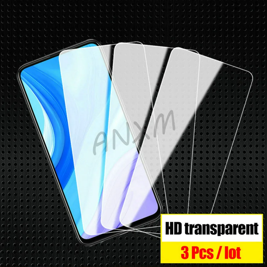3Pcs HD transparent Полное закаленное стекло для huawei P Smart PSmart Plus Z защита экрана 9H анти Blu-Ray закаленное стекло для huawei P Smart Z - Цвет: 3Pcs HD transparent