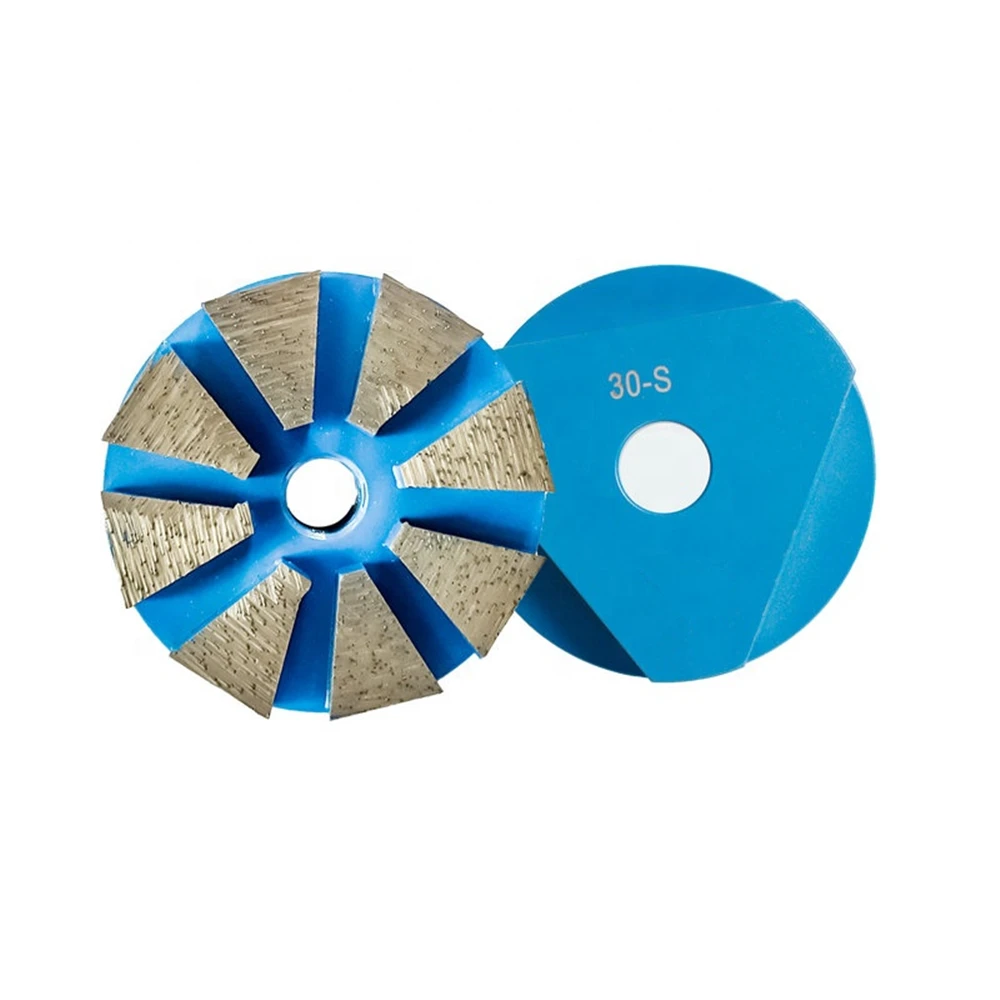 4 Inch (Hard Bond) GD77 EZ изменение Quick Lock пол шлифовальные колодки 4 дюймов d100мм алмазный шлифовальный диск полировка шайба для бетона 9 шт - Наружный диаметр: 4 Inch (Hard Bond)