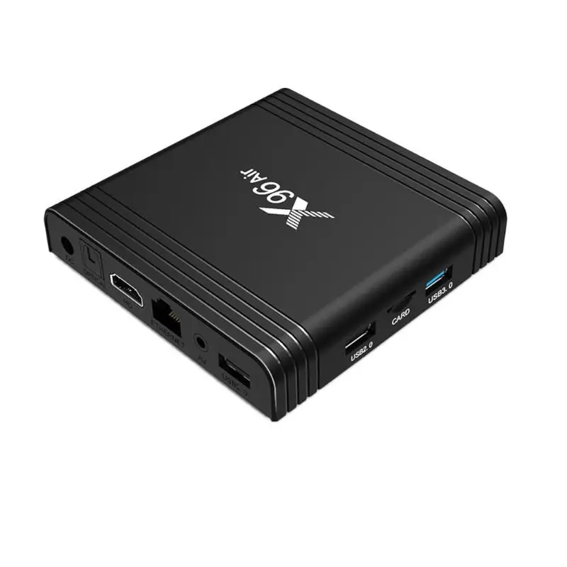 ТВ приставка Smart tv приставка X96 Air Android 9,0 2G+ 16G 4G+ 3 2G 4G+ 64G S905X3 четырехъядерный BT 2,4G/5G WiFi 8K ТВ приставка US EU UK AU Plug