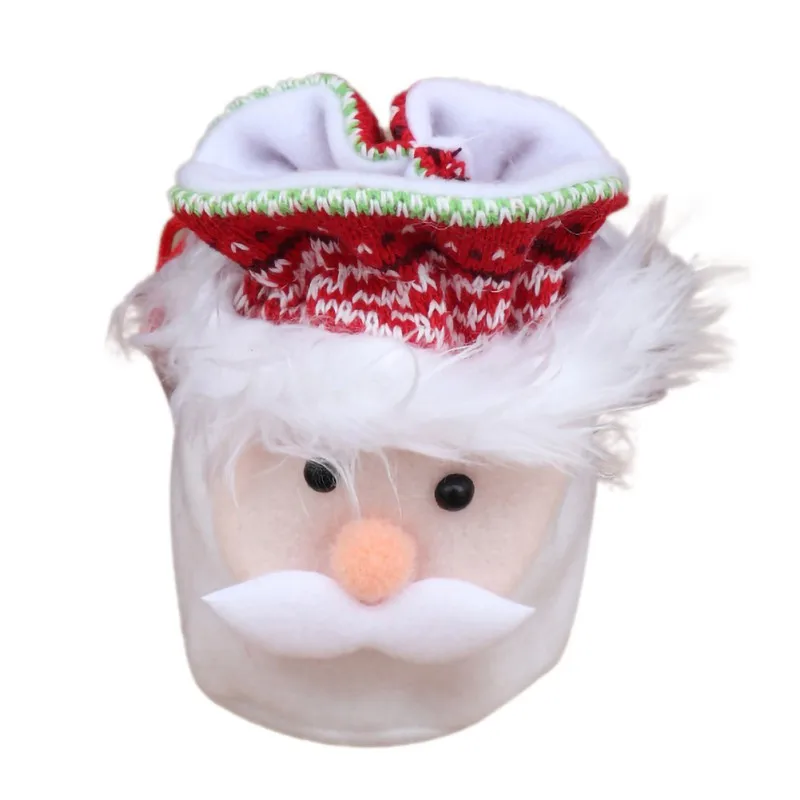 Children's Cute Cartoon Christmas Snowman Gift Box Kids Candy Bags Party Decorations