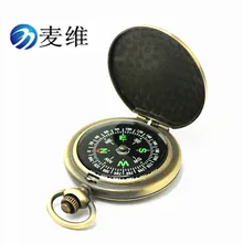 Новые продукты горячие продажи J35A карманные часы сплав цинка Ретро Флип компас эксклюзивное высококачественное открытый подарок в настоящее время доступны
