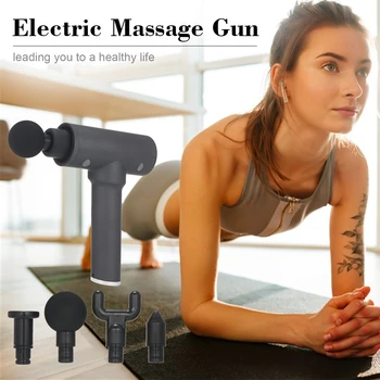 

Electric Massage Gun Tissue Massager for Muscle Deep Relaxation 5 Speeds Adjustable Handheld Cordless Percussion Massage Device