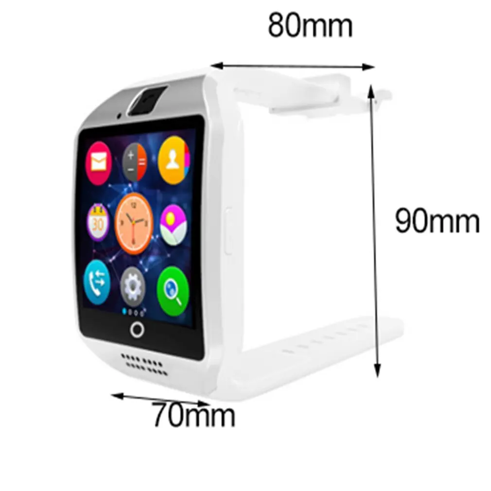 

Q18 Bluetooth Smart Watch Touch Screen Support TF SIM Card Remote Camera Sleep Monitor Pedometer for Android Phone GSM/GPRS