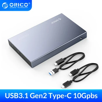 

ORICO 2.5 Inch SATA to USB 3.1 Type C Gen 2 HDD Case 4TB Hard Disk Drive Box External HDD Enclosure for Samsung Seagate HDD SSD