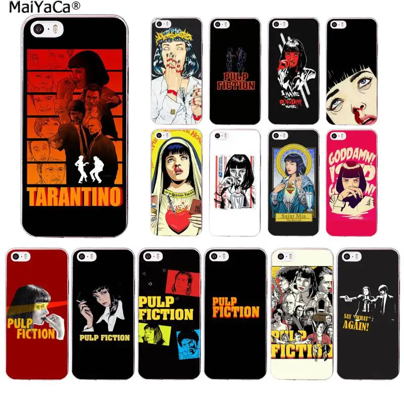 

MaiYaCa PULP FICTION MOVIE POSTER Unbelievable TPU Soft Phone Case Cover for iPhone 11 pro XS MAX 8 7 6 6S Plus X 5 5S SE XR