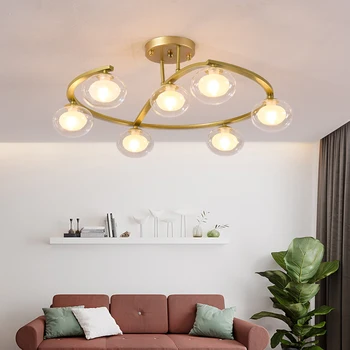 

Nordic LED Chandelier for Living Room Bedroom Molecular Chandeliers Multiple heads Fashional Home Kitchen Office Pendant Lamp
