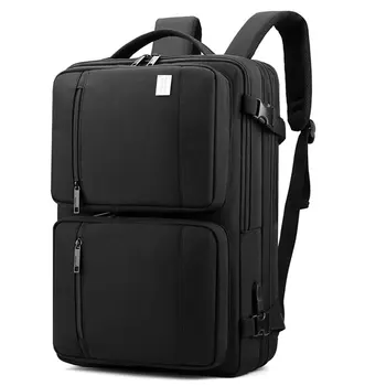 

Waterproof Men's Travel Bag Fit 18 Inch Laptop Backpacks USB Multifunctional Backpack Large Capacity Back Pack Male Mochila Bags
