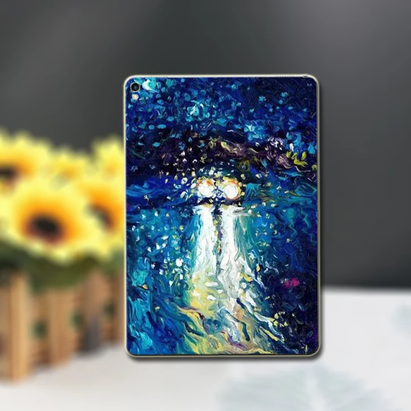 Чехлы для планшетов с рисунком «сделай сам» для huawei MediaPad Media Pad T1 7,0 M5 8,4 M3 Lite 8,0 T1-701U SHT-W09 AL09 CPN-AL00 W09 чехол+ ручка - Цвет: E6 deng guang