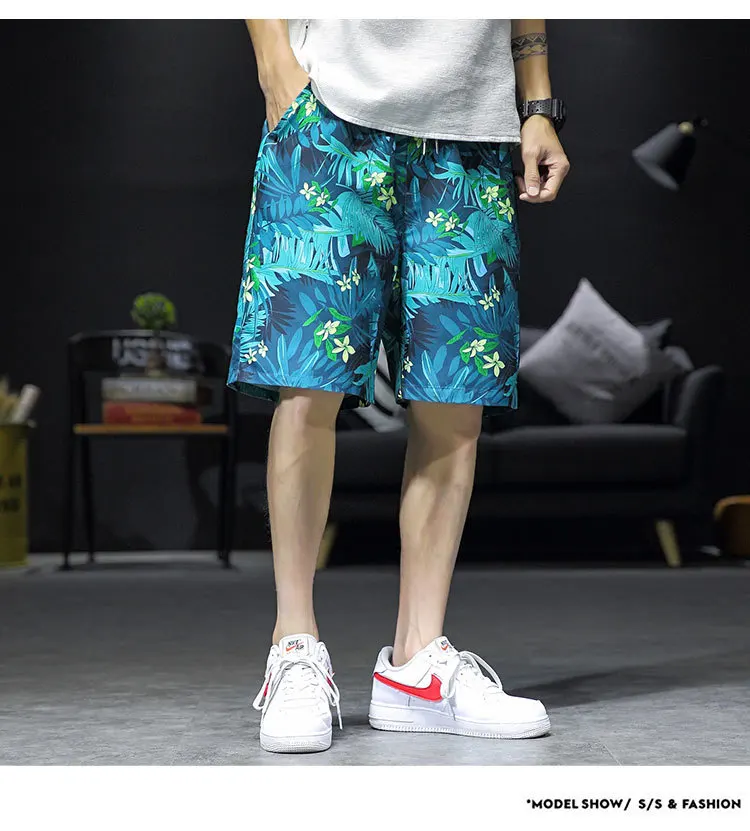 Nieuwe Mode Losse прямые удобные мужские шорты Zomer Merk Grote Maat Masculino Korte Masculino Mannen шорты х/б