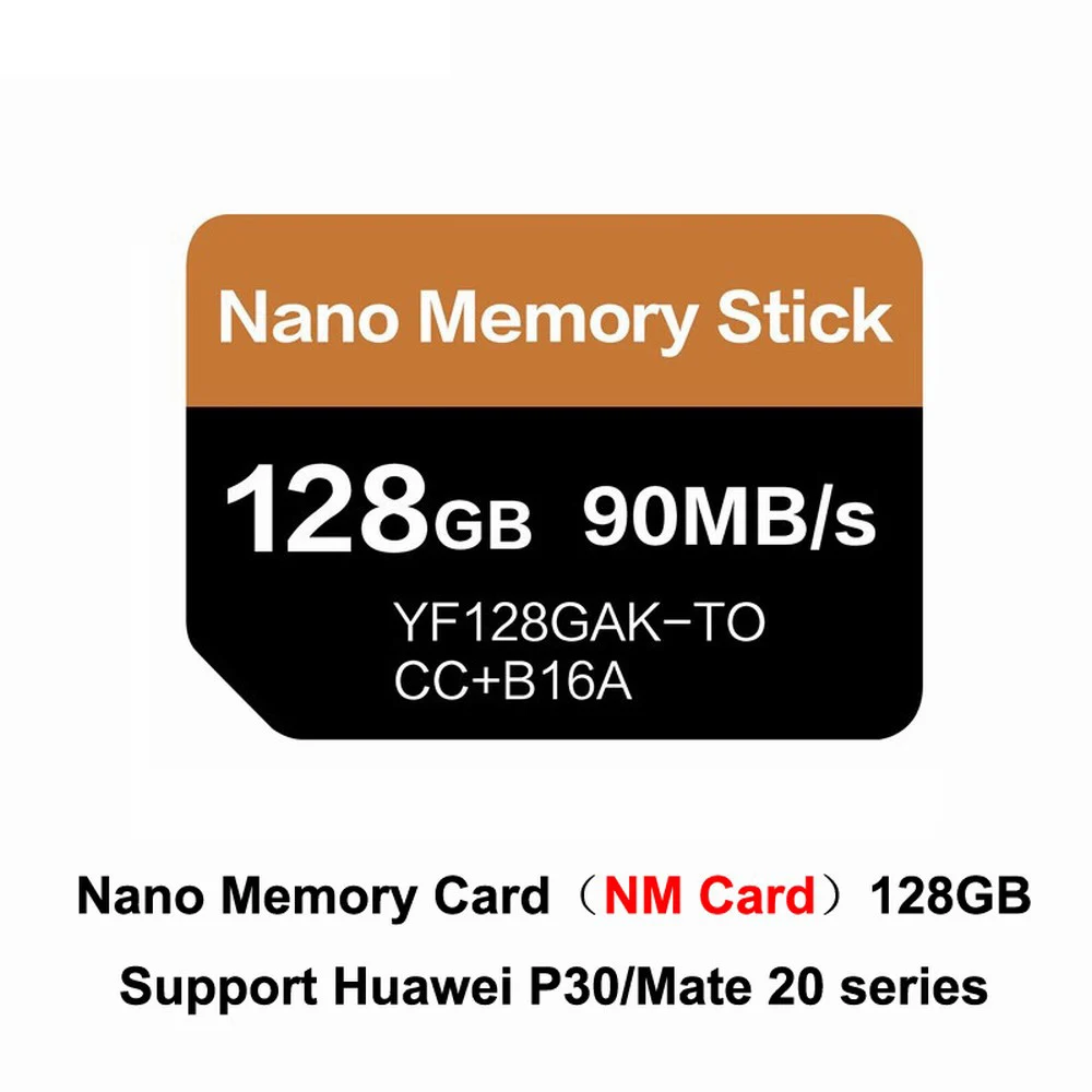 Нм карта Nano карта памяти для huawei Mate20/P30 Pro 128 ГБ 90 МБ/с./с nm-карта с USB3.0 Gen 1 type-C двойное использование TF/NM кардридер