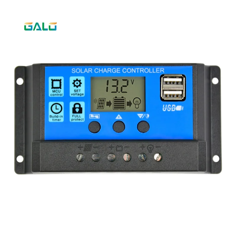 Гало20w12v солнечная панель с солнечным контроллером для GALO двигателей