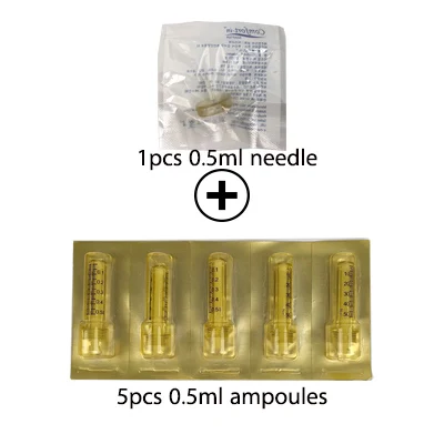 5x1ampoule kit 0,5 мл стабилизатор давления гиалуроновая ручка thesera ручка губа наполнитель инжектор одноразовые ампулы Гиалуроновый гель Антивозрастной - Номер модели: 5x1ampoule kit