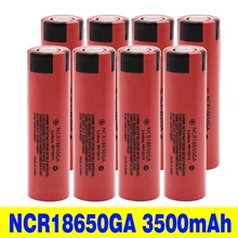 NCR 18650GA 30A разрядка 3,7 V 3500mAh 18650 аккумуляторная батарея для Panasonic игрушечный фонарик Плоская верхняя литиевая батарея