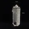 Sparkling Acrylic Brush Organizer with Lid All Rhinestones Cosmetic Organizer Make Up Box Cotton Swab Storage Desktop Organizer 3
