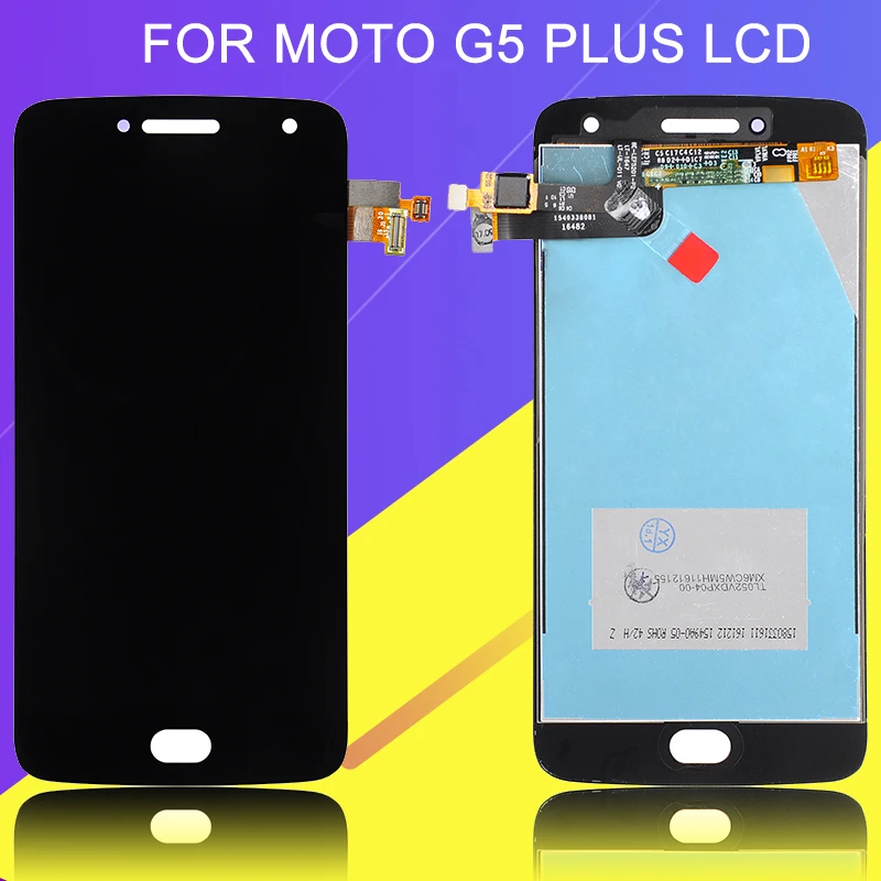 ЖК дисплей Catteny XT1685 для MotoRola Moto G5 Plus с сенсорным экраном и дигитайзером в сборе XT1686